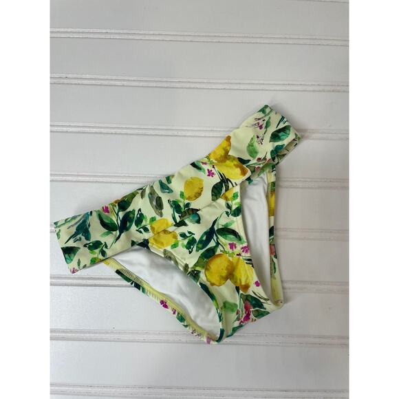 Catherine Malandrino Floral One Shoulder Bathing suit & Pilyq Bottom Set 7-8 yo - Picture 4 of 7